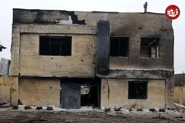 تصاویر| مدرسه‌ای در فردیس که در حملات نظامی ویران شد