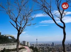 شاخص آلودگی هوای تهران چهارشنبه ۱۵ بهمن/ تنفس هوای «پاک» در تهران