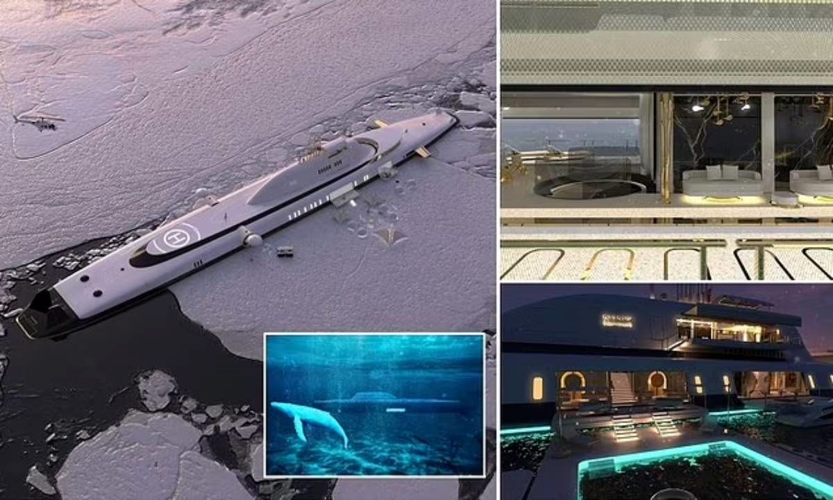 (عکس) ساخت یک زیردریایی لوکس برای سوپر میلیاردرها