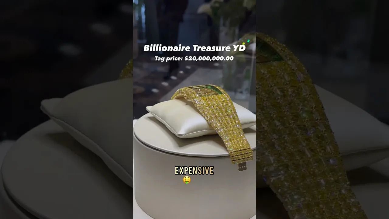 (ویدئو) این ساعت حیرت انگیز 998 میلیارد تومان قیمت دارد!