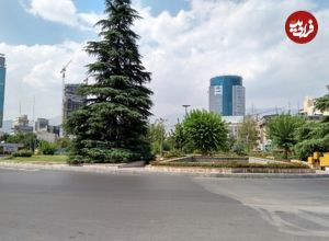 عکس؛ سفر در زمان؛ سفر در زمان؛ میدان ونک و چرخ فلک معروف‌اش در دهه ۵۰ 
