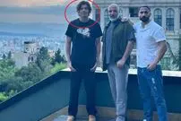 (عکس) تیپ و استایل جالب پسر ریما رامین فر و امیر جعفری در لباس عربی