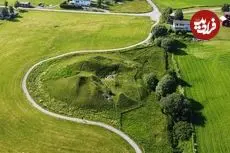 1300 سال قبل یک «کشتی» در زیر این تپه دفن شده است