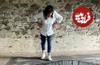 عکس؛ هنر خیابانی؛ خلاقیت هنرمند انگلیسی که «کف اتاق» را به «درّۀ عمیق» تبدیل کرده است