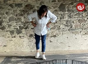 عکس؛ هنر خیابانی؛ خلاقیت هنرمند انگلیسی که «کف اتاق» را به «درّۀ عمیق» تبدیل کرده است
