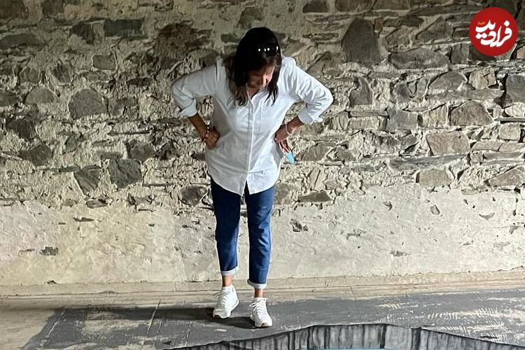 عکس؛ هنر خیابانی؛ خلاقیت هنرمند انگلیسی که «کف اتاق» را به «درّۀ عمیق» تبدیل کرده است