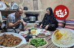 ببینید؛ غذای روستایی در ایران؛ پخت خورشت فسنجان اصیل