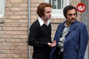عکس یادگاری هوتن شکیبا، صابر ابر و مجید یوسفی در پشت صحنه «تاسیان»