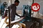ببینید| فرآیند تماشایی تولید انبوه چوب بستنی در کارگاهی در پاکستان