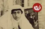 عکس| سفر زمان؛ قلیان کشیدن زن جوان ایرانی در خانه؛ 130 سال قبل