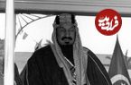 عکس| سفر در زمان؛ دیدار «افسران ارتش آمریکا با ملک عبدالعزیز، پادشاه اول عربستان»؛ سال 1323