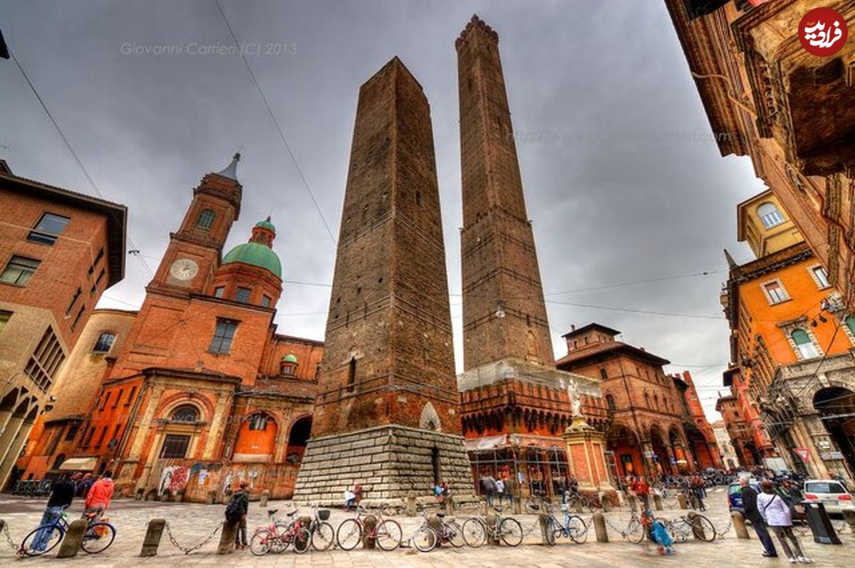 (عکس) نگرانی از ریزش برج کج ایتالیا