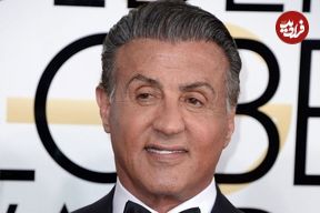 عکس| سفر در زمان؛ «سیلوستر استالونه» در یک مراسم در آمریکا؛ سال 1355