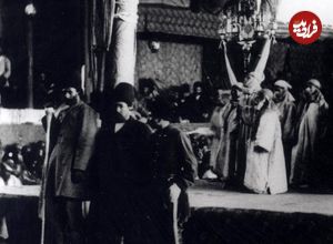 عکس؛ سفر به تاریخ؛ تعزیه‌خوانی در کامرانیۀ تهران در دوران ناصرالدین شاه