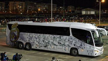  از اتوبوس رئال مادرید دزدی شد!
