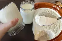(ویدئو) به روش این آشپز ترکیه ای در خانه ماست سفت و سنگی درست کنید!