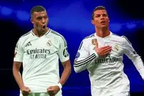 مقایسه عملکرد آماری کیلیان امباپه و کریستیانو رونالدو برای رسیدن به ۷۰ گل در رئال مادرید