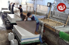 (ویدئو) فرآیند شگفت انگیز تولید هزاران تن کاغذ در کارخانه کره ای