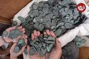 گنج سکه‌های نقره و طلا بعد از 300 سال از «ساحل گنج» بیرون آمد