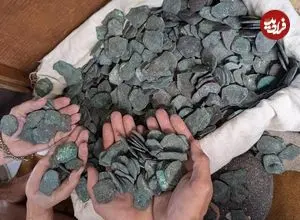 گنج سکه‌های نقره و طلا بعد از 300 سال از «ساحل گنج» بیرون آمد