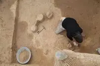(عکس) کشف پادگان سه‌هزارساله پشت یک سد