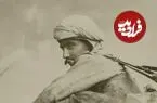 عکس| سفر زمان؛ عکس آتلیه‌ای یک «سقا با مشک بزرگ» در دوران قاجار