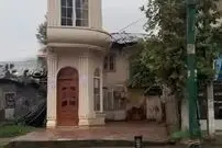 ببینید؛ ساختمان عجیب‌وغریب ۱۲ متری در ماسال گیلان را ببینید 