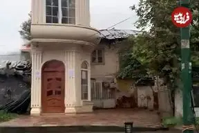 ببینید؛ ساختمان عجیب‌وغریب ۱۲ متری در ماسال گیلان را ببینید 
