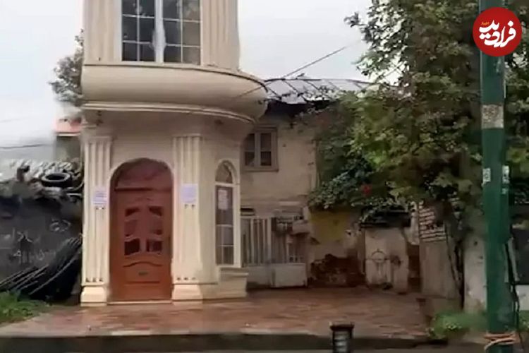 ببینید؛ ساختمان عجیب‌وغریب ۱۲ متری در ماسال گیلان را ببینید 