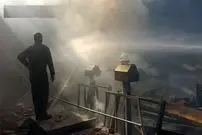 ببینید| تصاویر اولیه از محل سقوط بالگرد در درچه اصفهان