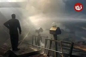 ببینید| تصاویر اولیه از محل سقوط بالگرد در درچه اصفهان