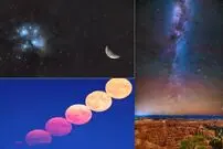تصاویر؛ ۹ رویداد آسمانی که در ماه اکتبر خواهیم دید