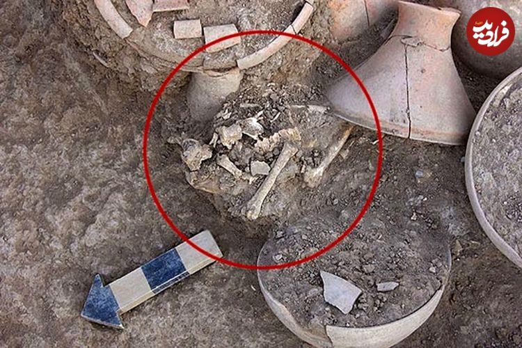 (ویدئو) کشف کله‌پاچه ۴ هزار ساله در گورستانی عجیب