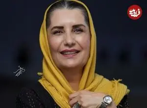 عکس| سفر زمان؛ چهرۀ «فریبا کوثری» 25 ساله در «آقای بخشدار»؛ سال 70