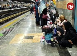 خانم دستفروش مترو: با فروش دونات، ۳ خانه خریدم!