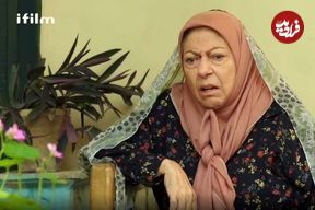 عکس| سفر در زمان؛ «بی بی گوهر» سریال بچه مهندس 3 در کنار بهمن مفید؛ سال 83
