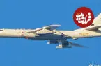 عکس| بمب‌افکن H-6 چین با غلاف اخلالگر بزرگ جدید رؤیت شد