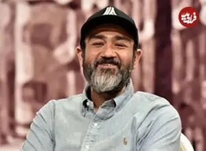 عکس| سفر زمان؛ گریم ویژۀ «مهران غفوریان» در نمایش «سی‌صد»؛ 4 سال قبل