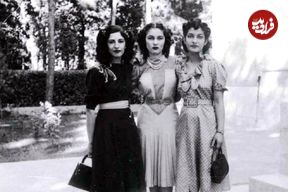 عکس| سفر در زمان؛ «شمس پهلوی» در روز عروسی اش با مهرداد پهلبد؛ سال 1324