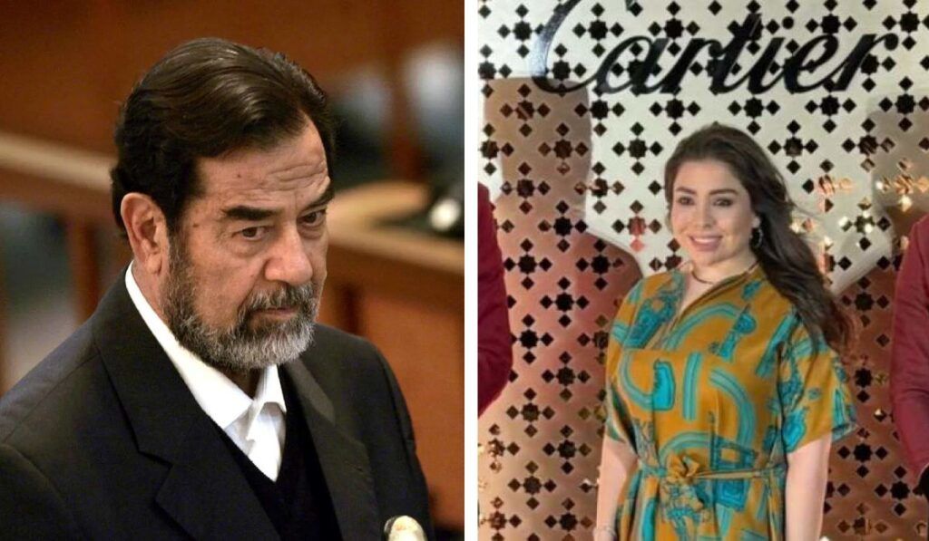 (ویدئو) حضور نوه‌ صدام حسین پس از سال‌ها زندگی در تبعید در رویداد کارتیه دبی