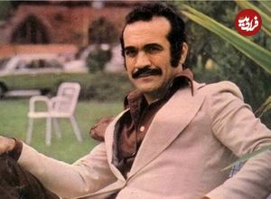 عکس؛ سفر در زمان؛ «فریدون فرخزاد» در کنار فریدون فروغی؛ دهه 50