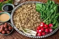 آش ارده دزفولی؛ پلو متفاوتی که با شیره خرما سرو می‌شود
