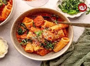 طرز تهیه پاستا اسفناج؛ فوری و خوشمزه