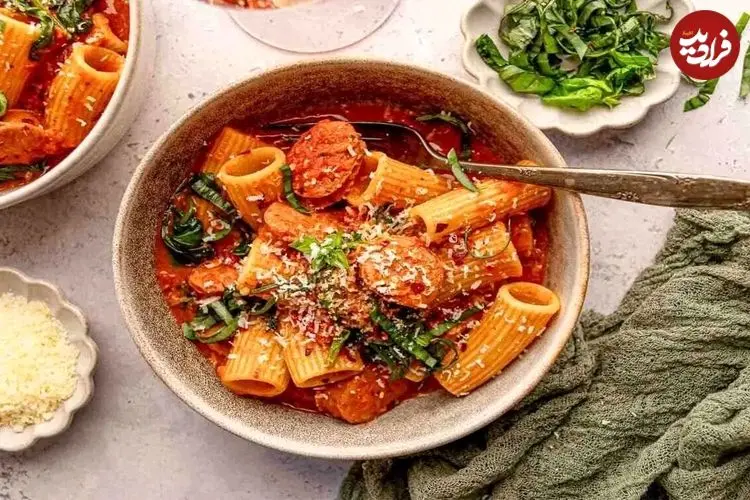 طرز تهیه پاستا اسفناج؛ فوری و خوشمزه