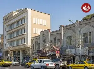 عکس| سفر زمان؛ رژۀ انگلیسی‌های اشغالگر در خیابان فردوسی تهران؛ سال 1321