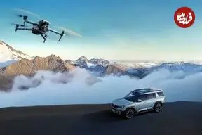 تصاویر| چشم سوم در آسمان؛ این خودروهای چینی پهپاد اختصاصی دارند!