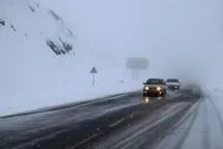 (ویدئو) تصاویر ارتفاع برف جاده اسالم به خلخال 