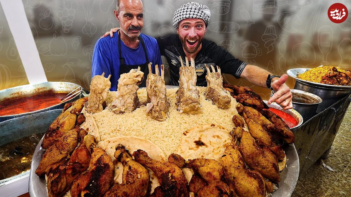 (ویدئو) غذای خیابانی محبوب در عراق؛ از آب نخود و املت گوشت تا کباب کوبیده