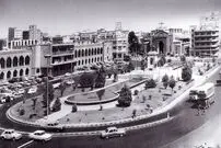 (عکس) تصویری نایاب از میدان توپخانه در زمان قاجار