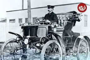 عکس؛؛ سفر در زمان؛ ورود نخستین اتومبیل به ایران